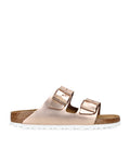 Birkenstock Leather Metallic Arizona Sandals (Narrow Fit)