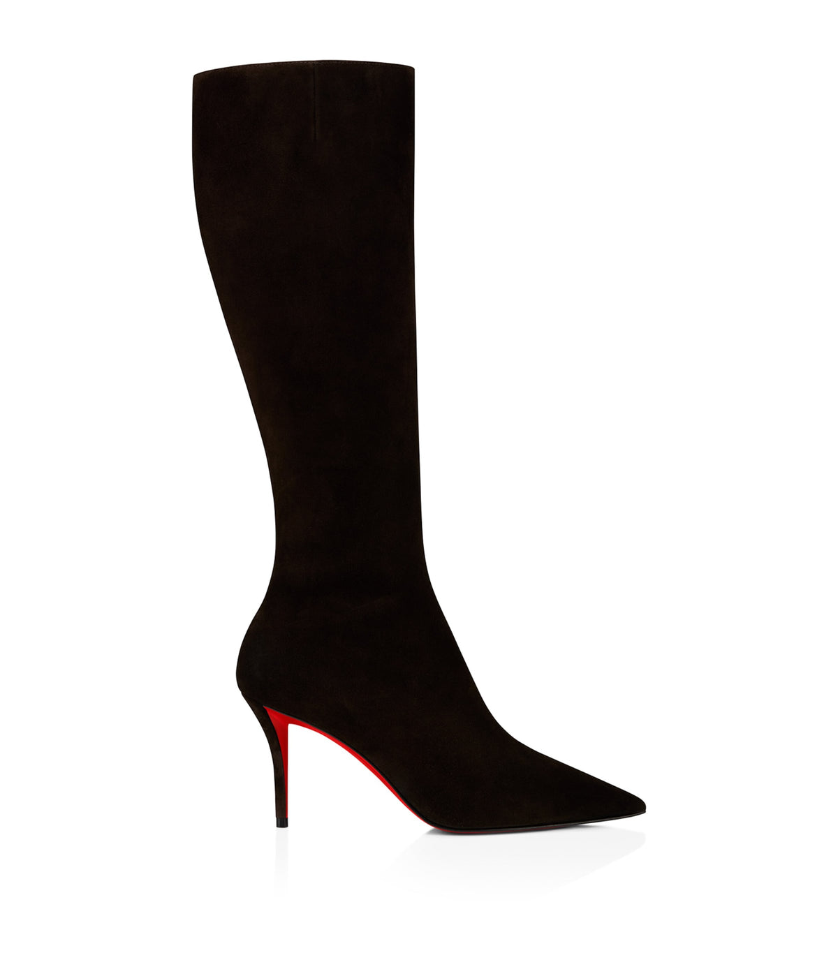 Christian Louboutin Miss Z Botta Suede Knee-High Boots 80