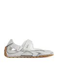 Bottega Veneta Fabric and Faux Leather Mary Jane Sneakers