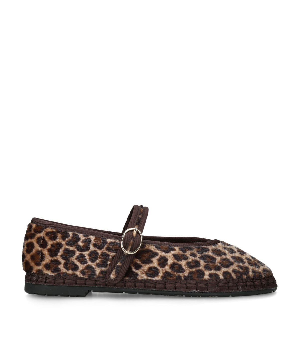 Flabelus Leopard Print Pierre Mary Janes