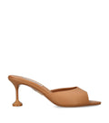 Aquazzura Leather Bisous Mules 65