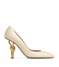 Bottega Veneta Leather Knot Pumps 90