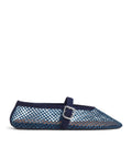 Alaïa Beaded Mesh Ballet Flats