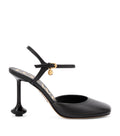 LOEWE Leather Toy Ankle-Strap Pumps 90