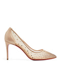 Christian Louboutin Follies Strass Suede Pumps 85