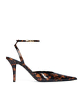Balmain Leather Print Pumps