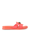 Kurt Geiger London Satin Cut-Out Chelsea Slides