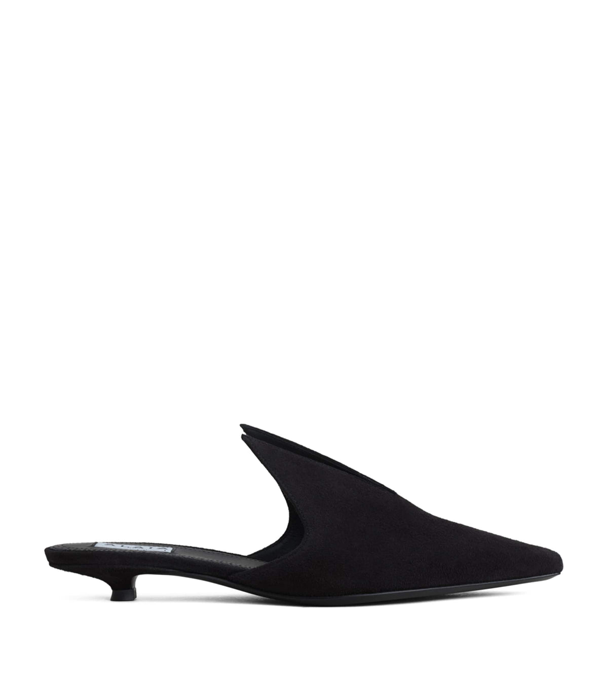 Alaïa Suede Pointy Mules 25