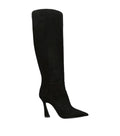 Stuart Weitzman Suede Vinnie Zip Knee-High Boots 100