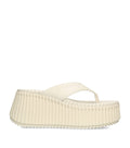 Chloé Leather Nama Platform Thong Sandals 50