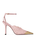Jimmy Choo Faiz 100 Lace Heeled Pumps