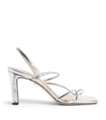 Sandro Paris Metallic Faye Heeled Sandals 70