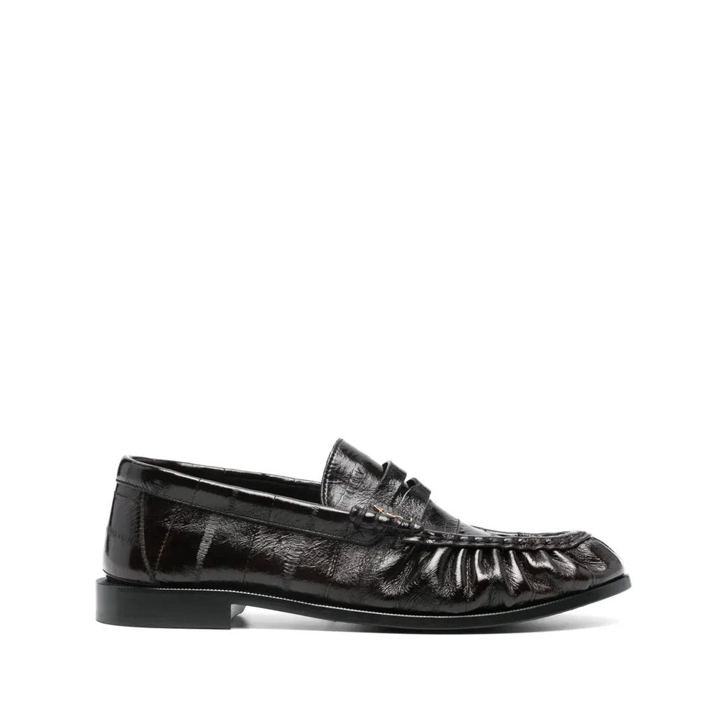 SAINT LAURENT CASSANDRE SANDALS BLACK