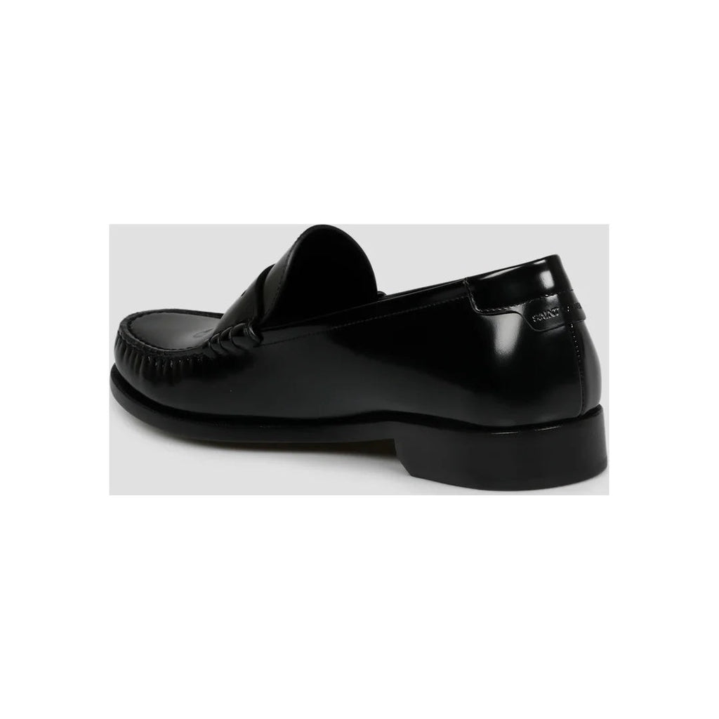 SAINT LAURENT CASSANDRE SANDALS BLACK