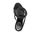 RENÉ CAOVILLA BUTTERFLY-EMBELLISHED SANDAL BLACK