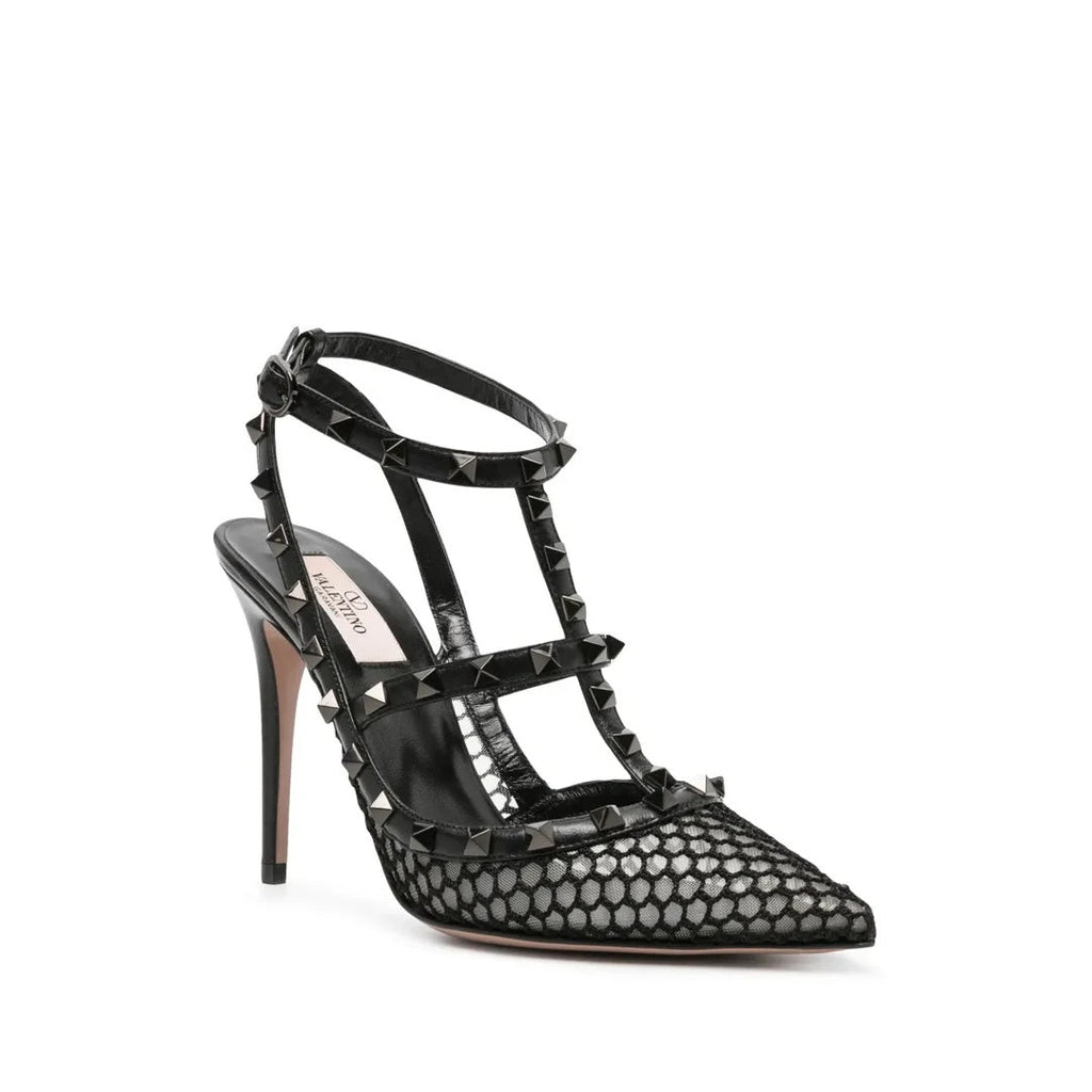 VALENTINO GARAVANI RAYONS BIKER BOOT CALFSKIN 40MM BLACK