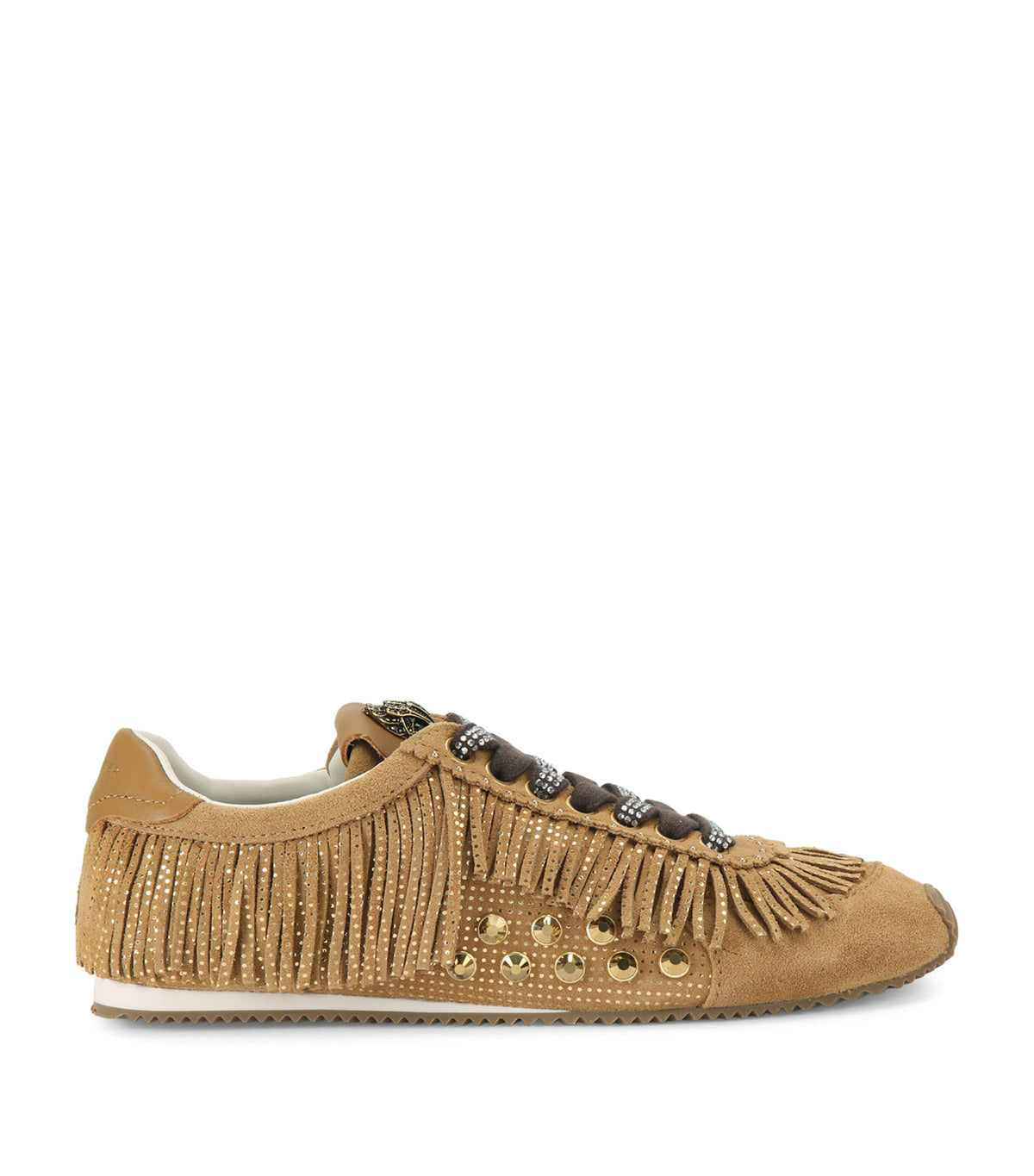 Kurt Geiger London Suede Fringed Islington Sneakers