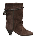 Isabel Marant Suede Dalby Heeled Boots 55