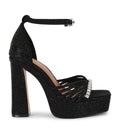 Kurt Geiger London Crystal Strap Platform Sandals
