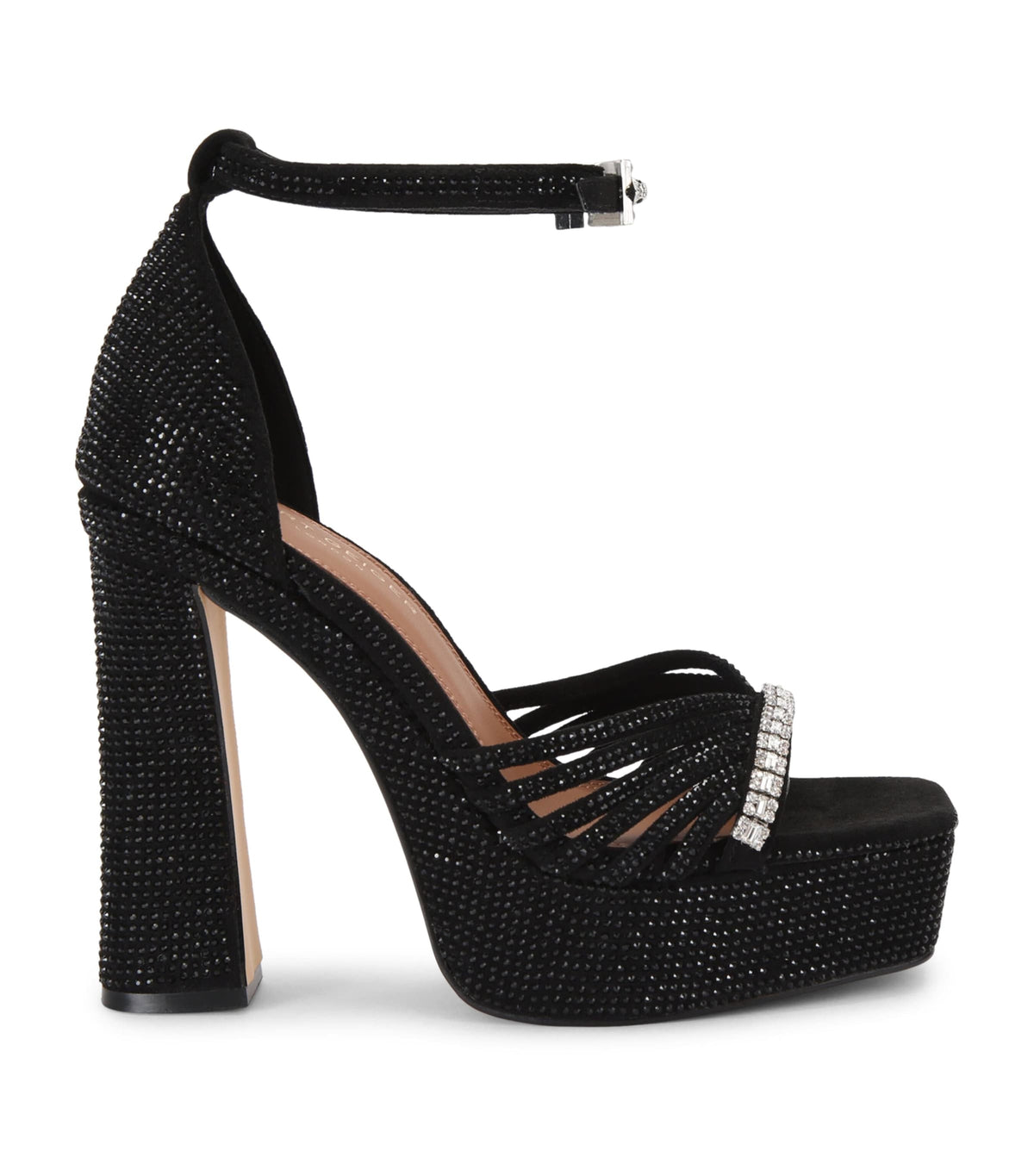 Kurt Geiger London Crystal Strap Platform Sandals
