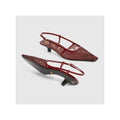 Gucci Crystal GG Monogram Slingback Pumps - Burgundy/Red