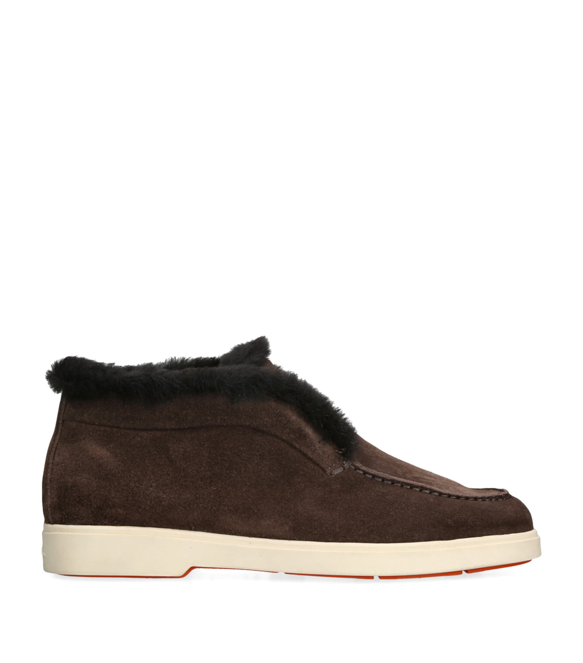 Santoni Suede Fortune Ankle Boots