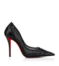 Christian Louboutin Miss Z Degrastrass Leather Pumps 100