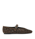 Kurt Geiger London Suede Embellished Mayfair Ballet Flats