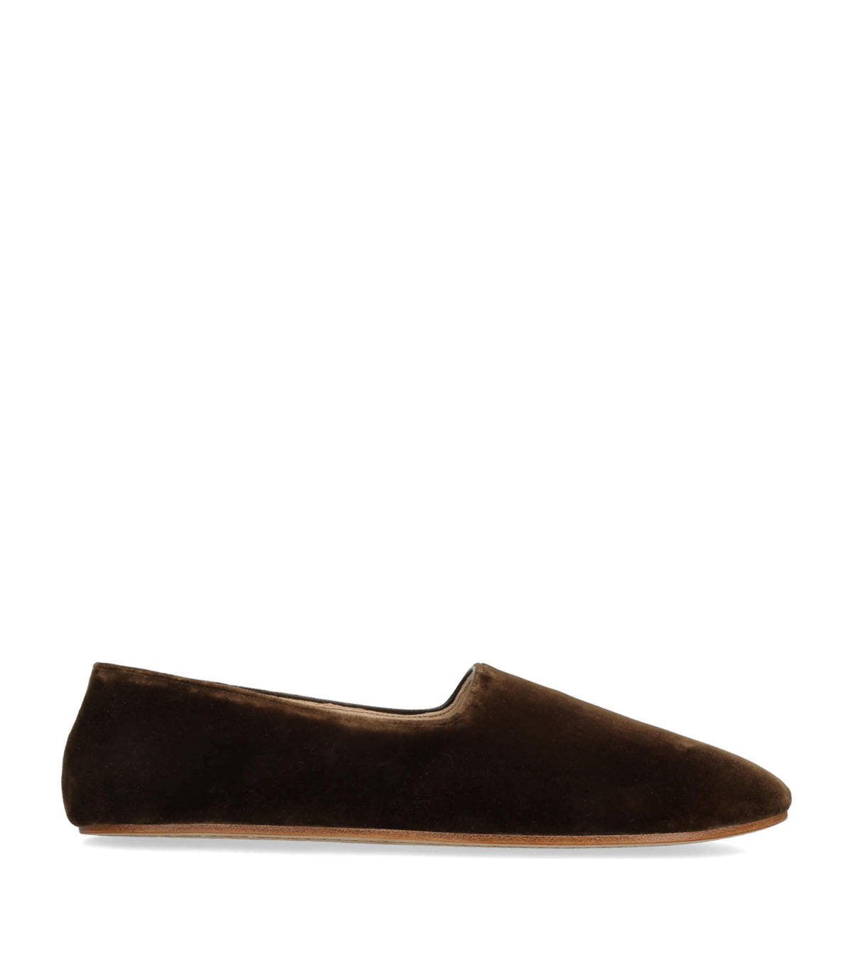The Row Ponti Velvet Slippers