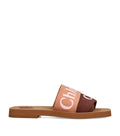 Chloé Canvas Jacquard Woody Sandals