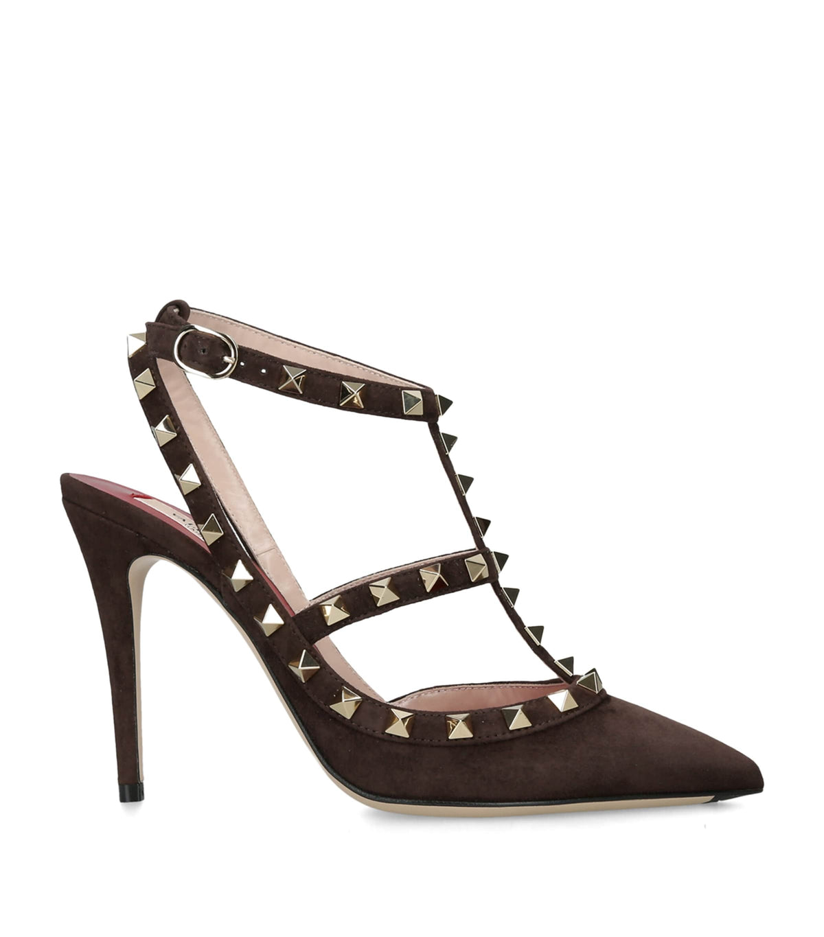 Valentino Garavani Suede Rockstud Pumps 100