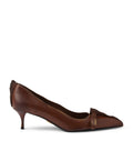 Prada Antiqued Leather Pumps 55