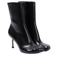 Balenciaga Pointed Ankle Boots with Stiletto Heel - Black