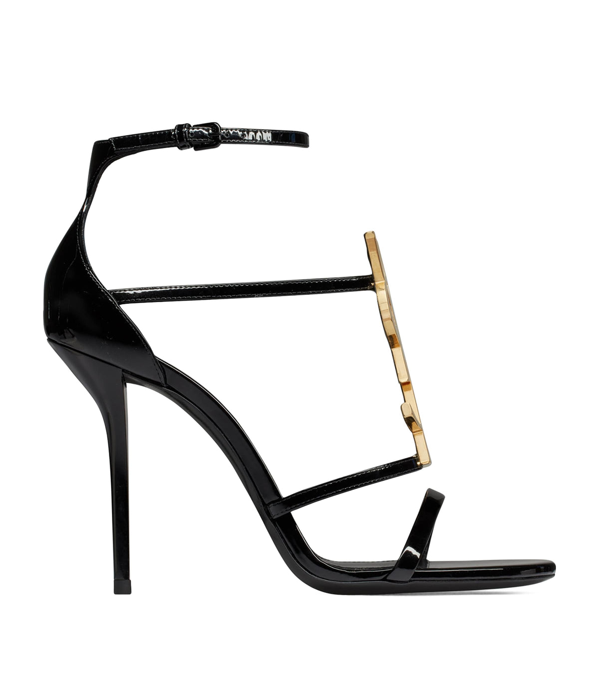 Saint Laurent Leather Cassandra Sandals 110