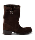 Prada Suede Biker Boots
