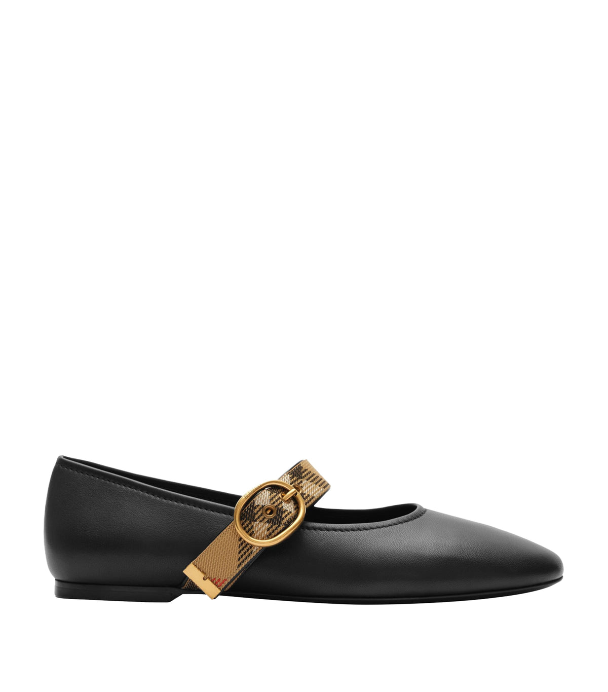 Burberry Leather Robin Ballet Flats