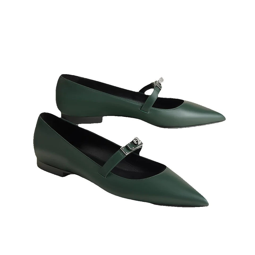 Hermès Light Ballet Flat - Green