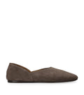Khaite Suede Jane Ballet Flats