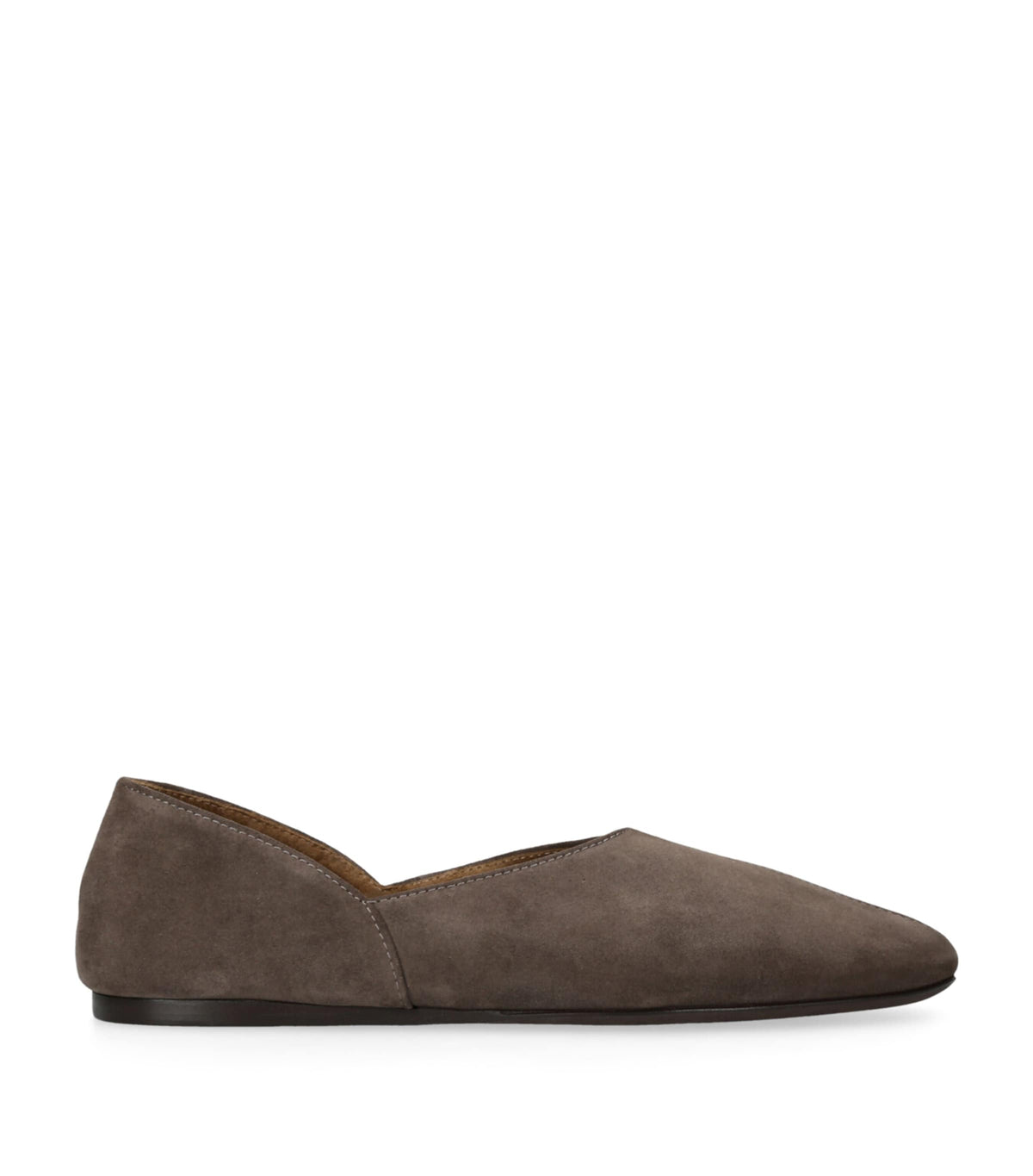 Khaite Suede Jane Ballet Flats