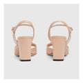 Gucci 80Mm Horsebit Sandals - Nude/Pink