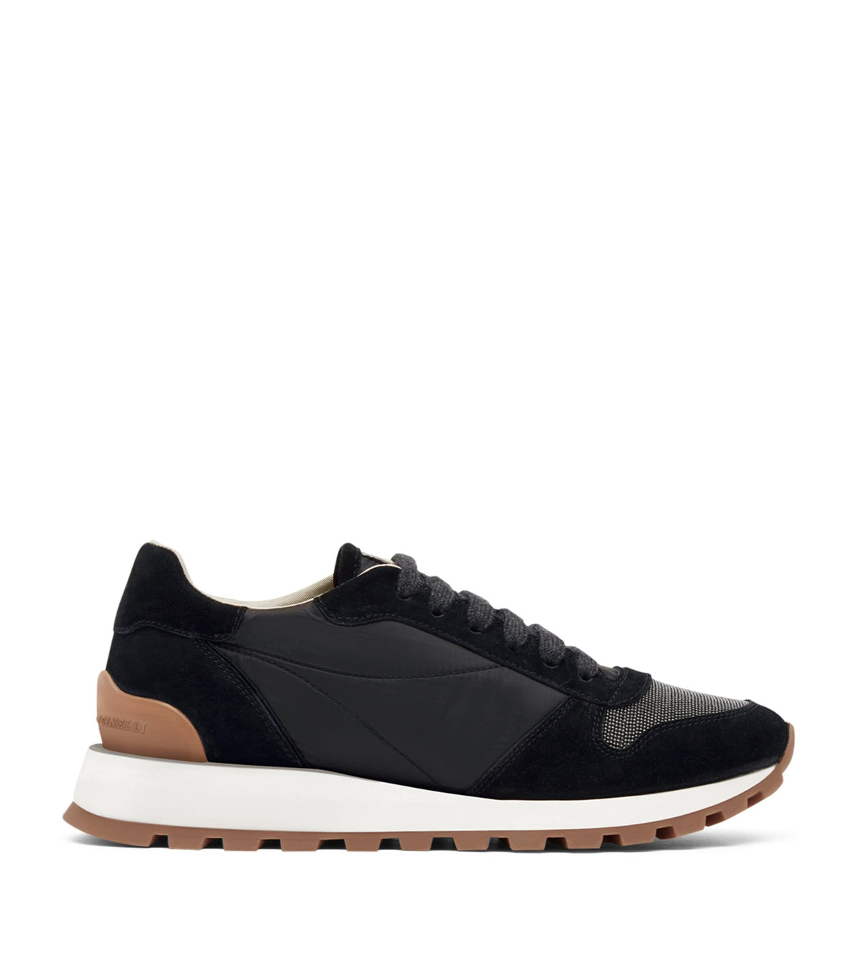 Brunello Cucinelli Suede Technical Running Sneakers
