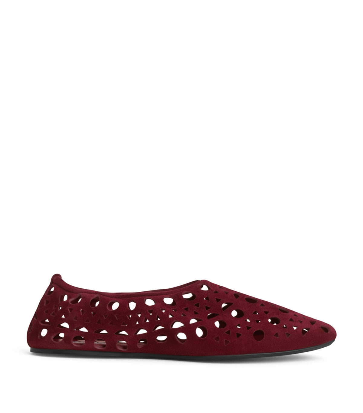 Alaïa Suede Vienne Ballet Flats