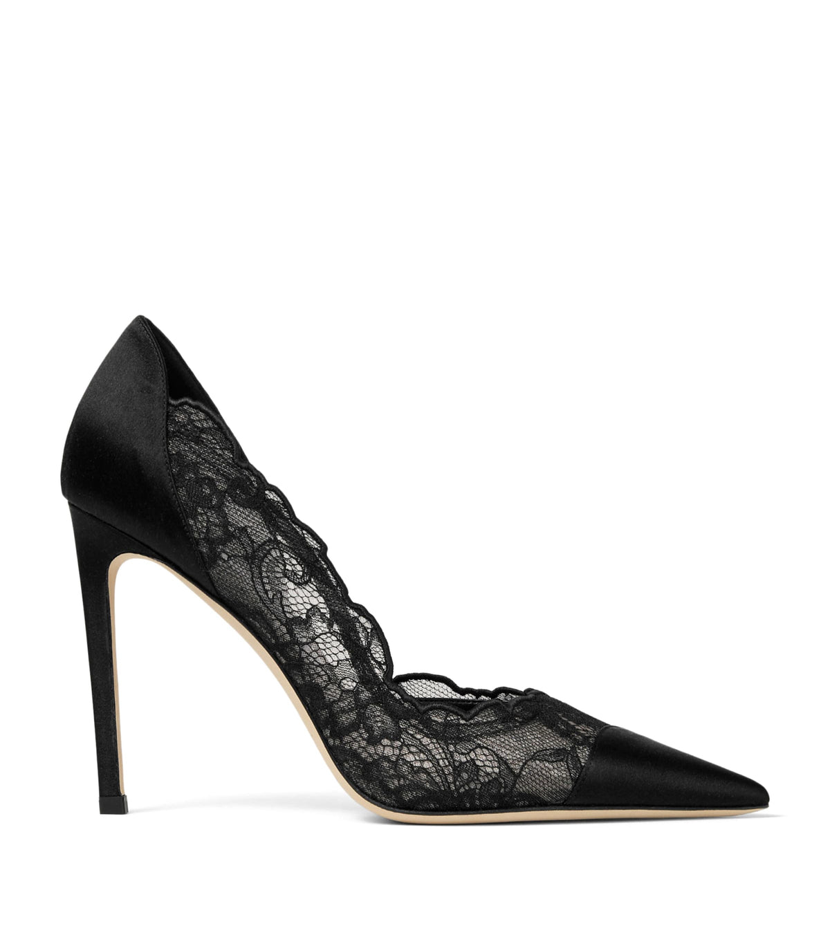 Jimmy Choo Brigitte 100 Lace Pumps