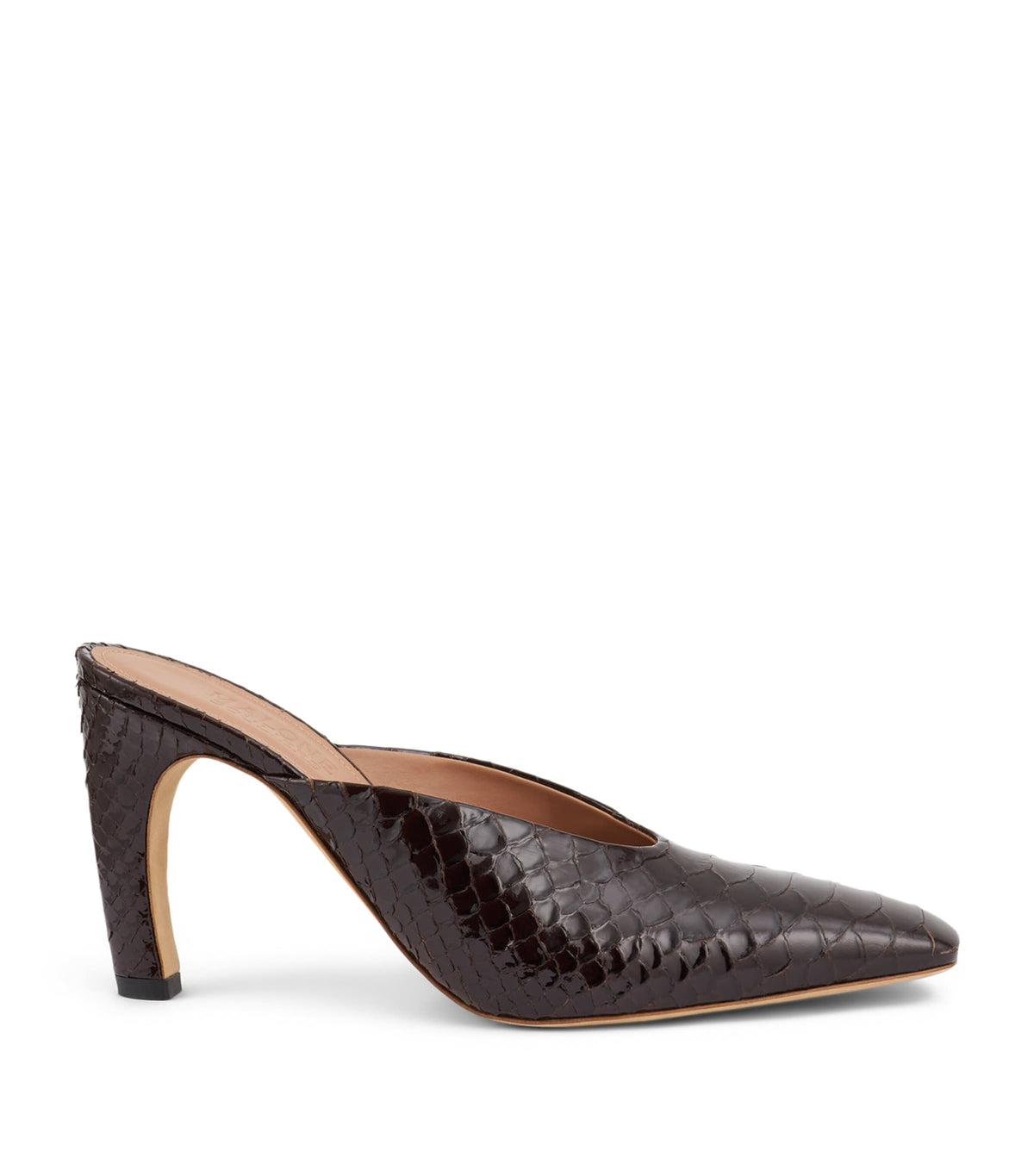 Malone Souliers Embossed Leather Rowe Mules 90