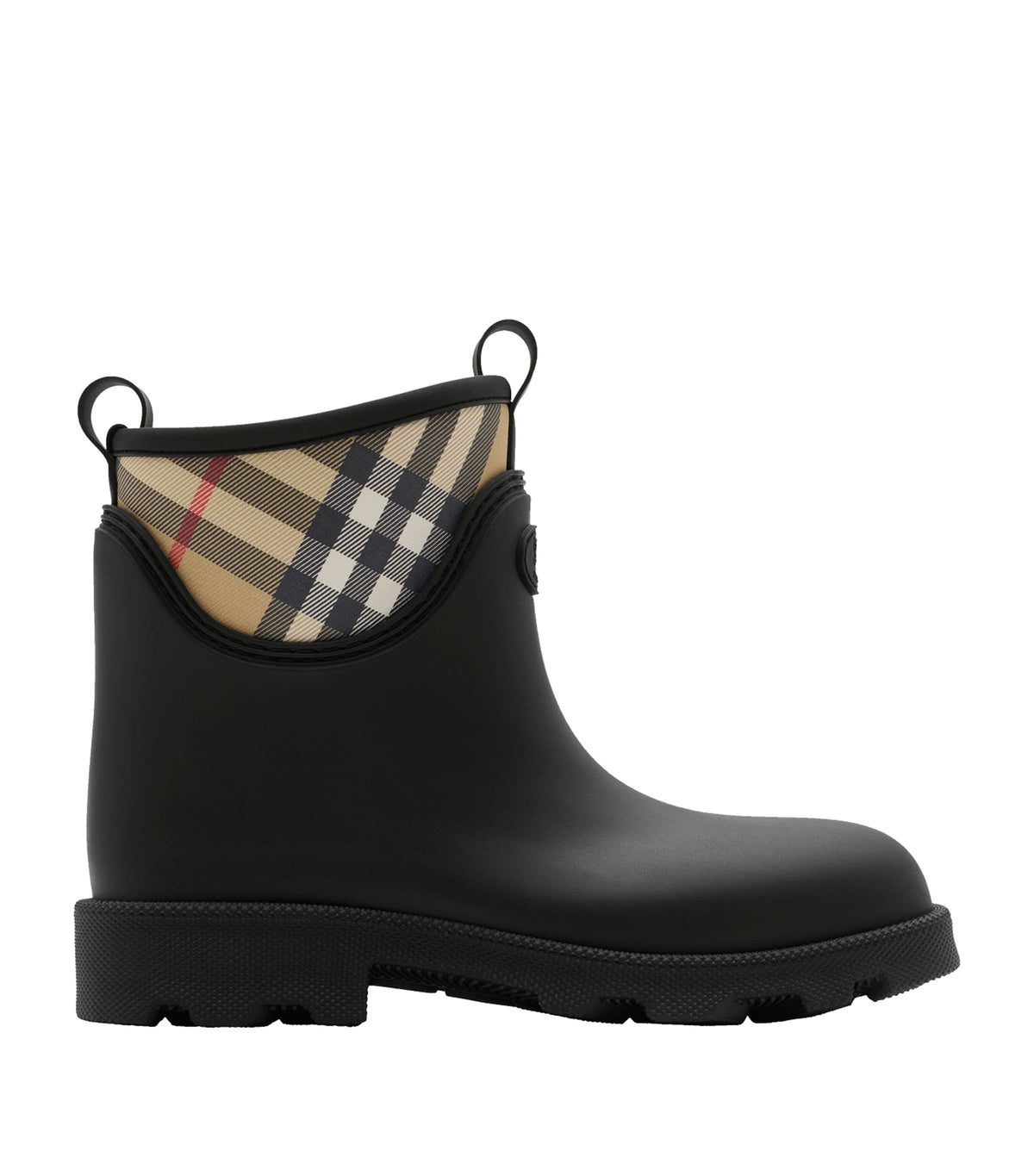 Burberry Rubber Nova Check Rain Boots