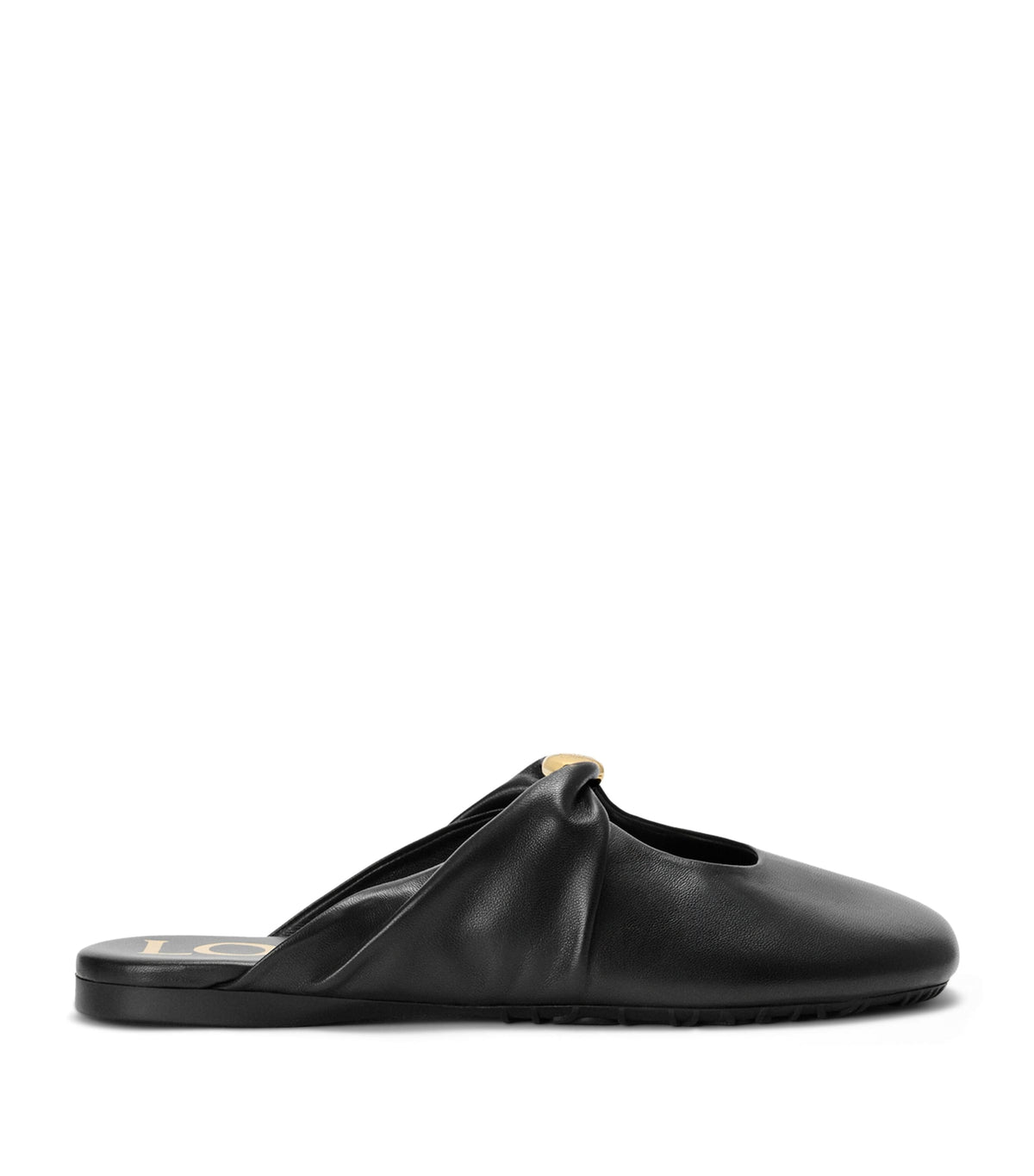 LOEWE Leather Pebble Mules