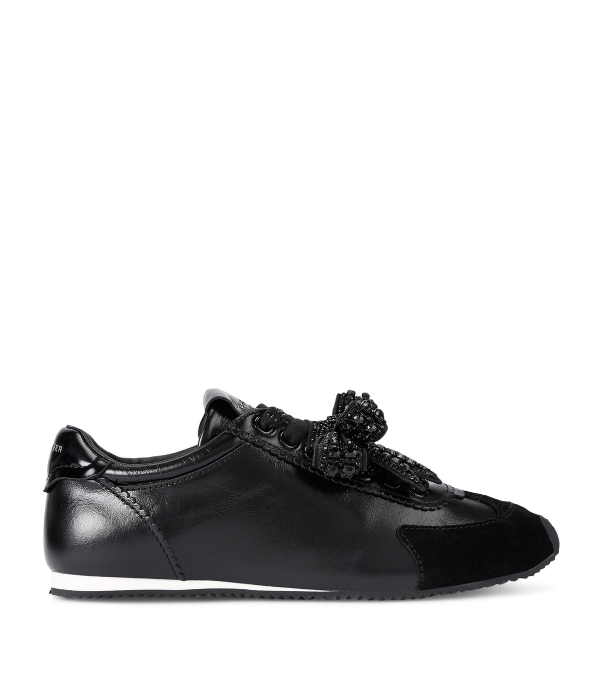 Kurt Geiger London Leather Islington Bow Sneakers