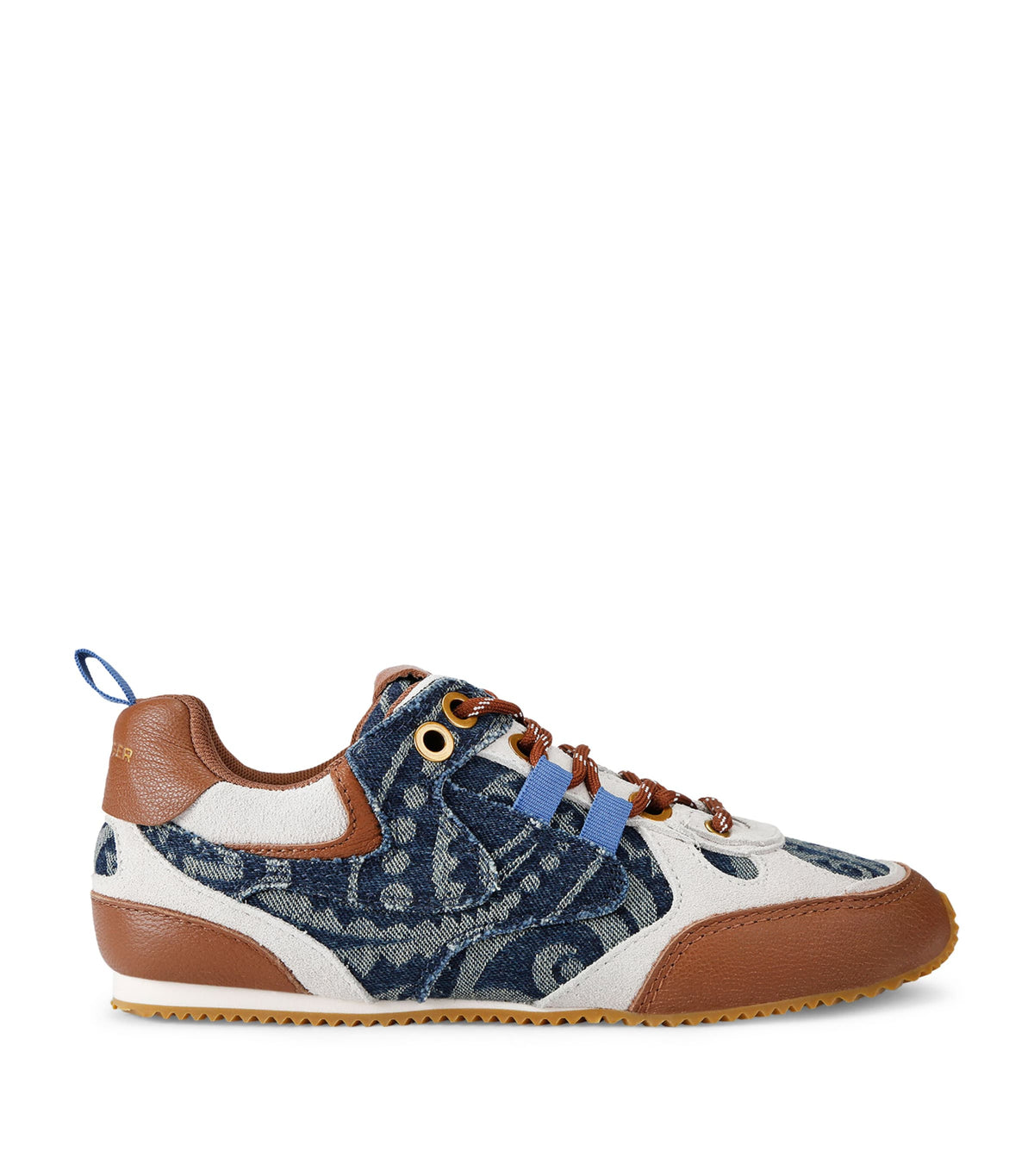 Kurt Geiger London Denim Slim Runner Sneakers