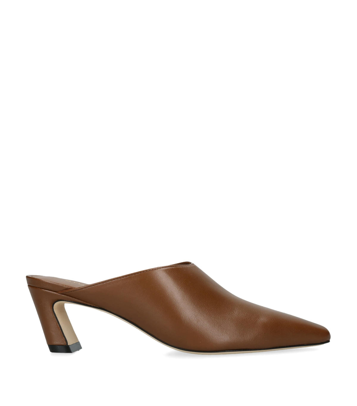 Stuart Weitzman Leather Stassi Mules 50