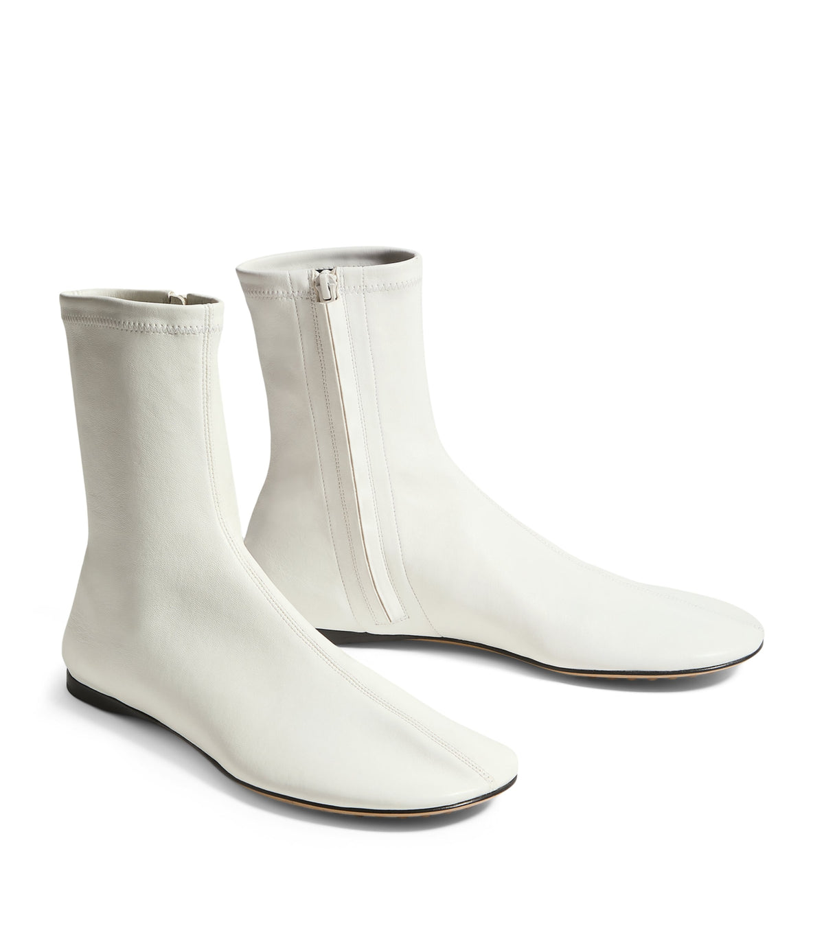 Bottega Veneta Leather Ankle Boots